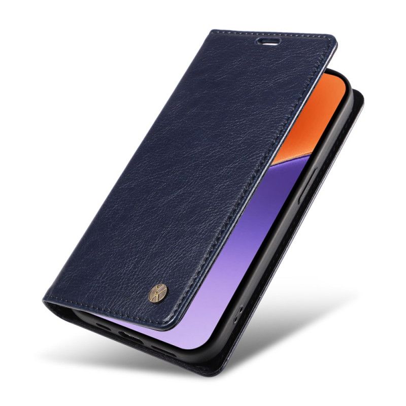 Læder Cover Xiaomi 15 Yikatu Vintage Stil