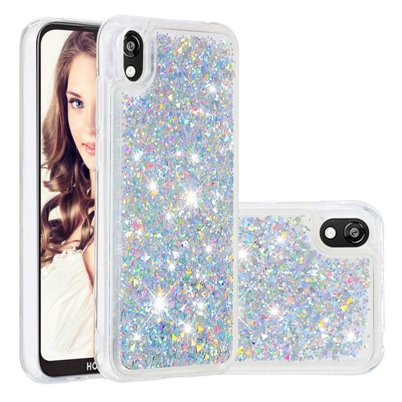 Cover for Honor 8S Lyserød Jeg Er Glitter