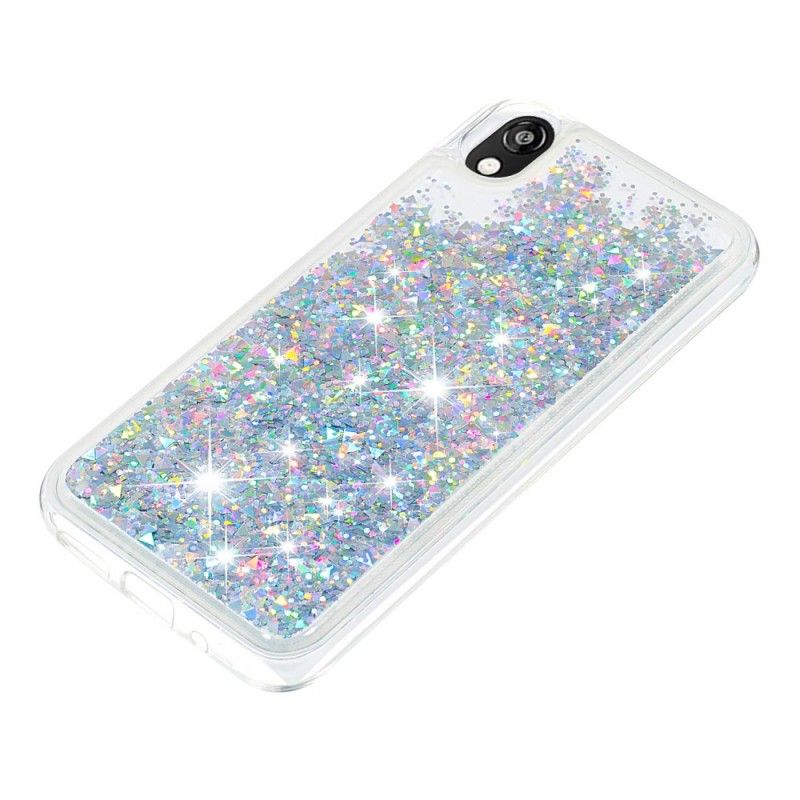 Cover for Honor 8S Lyserød Jeg Er Glitter
