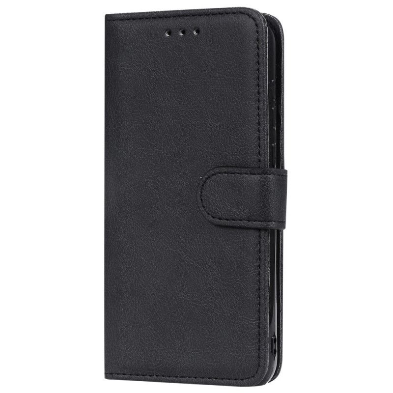 Flip Cover Læder Honor 8S Sort Aftagelig Skal Med Rem Original