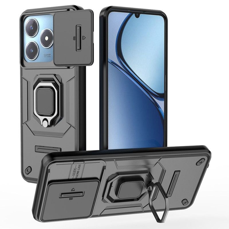 Cover Realme C61 Holdbar Ring Med Kamerabeskytter