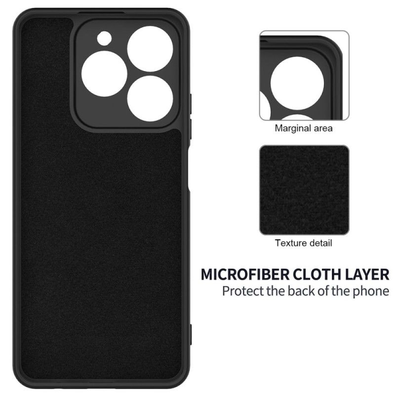 Cover Realme C61 Telefon Etui Flydende Silikone Rem