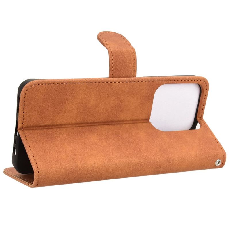 Læder Cover Realme C61 Telefon Etui Ruskindseffekt