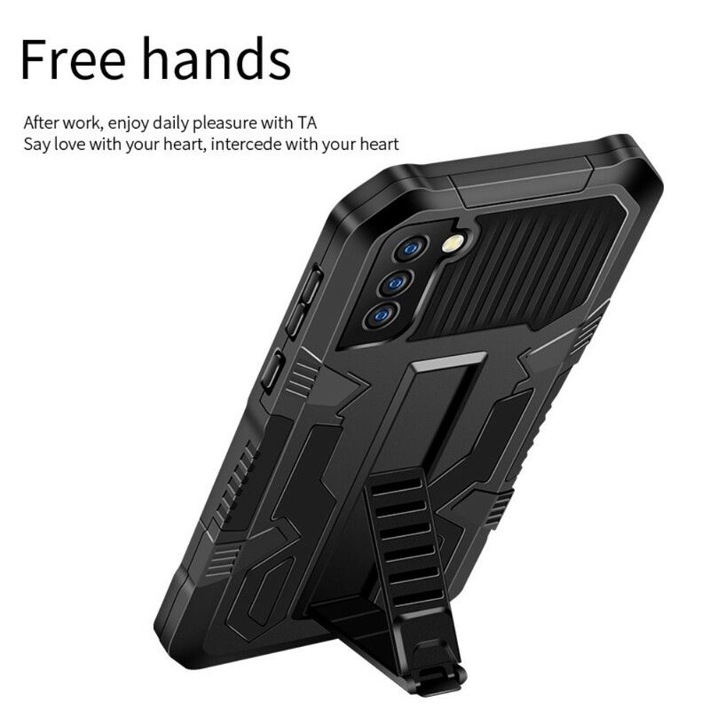 Cover Til Samsung Galaxy S21 Fe Bicolor Aftagelig Støtte