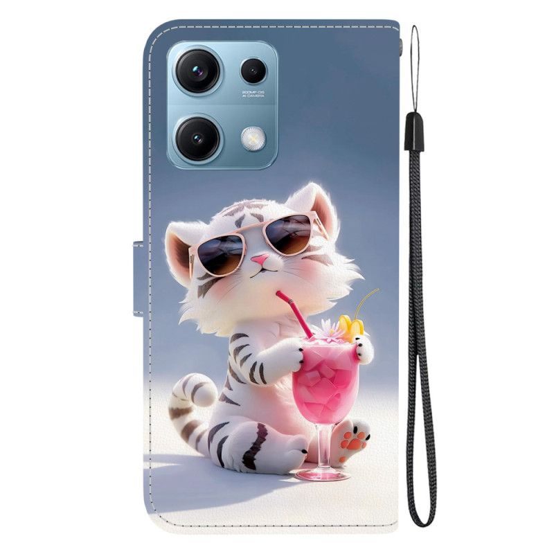 Flip Cover Til Xiaomi Redmi Note 14s Tigerprint