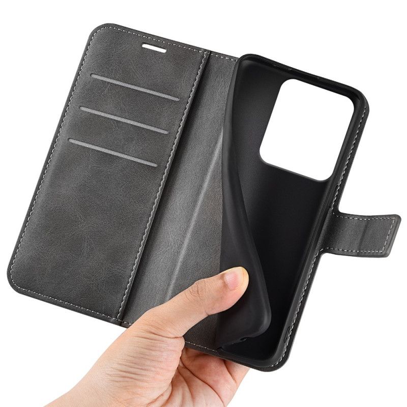 Flip Cover Xiaomi Redmi Note 14s Læderstil