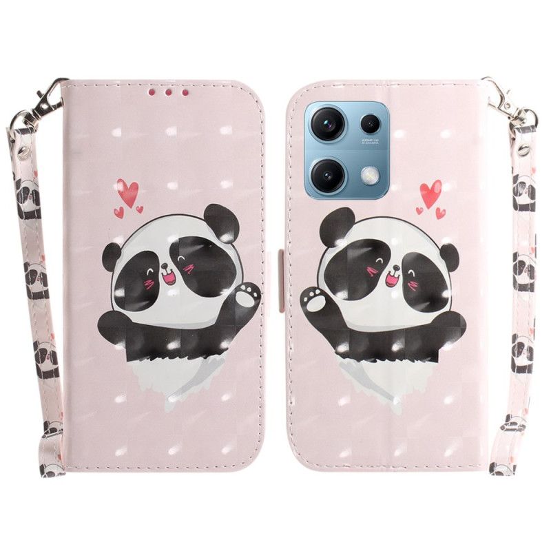 Flip Cover Xiaomi Redmi Note 14s Panda Love-snor