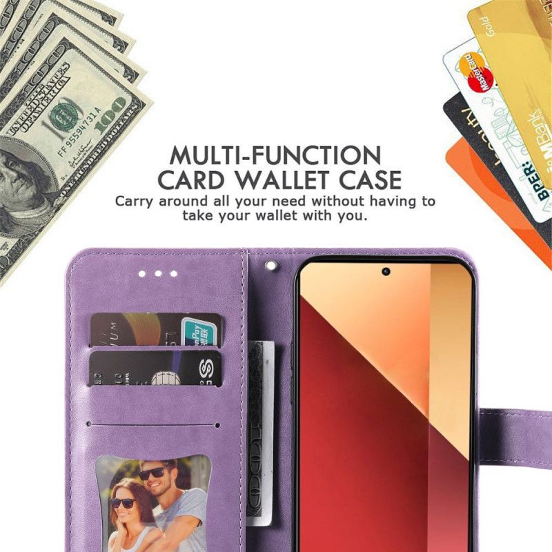 Læder Cover Xiaomi Redmi Note 14s Telefon Etui Mandala-print