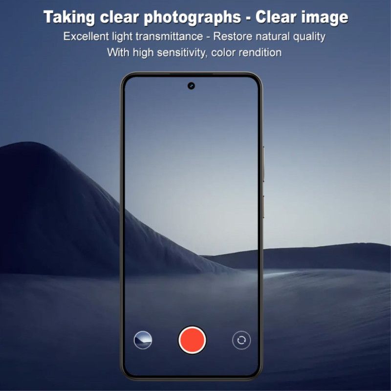 Linsebeskytter I Hærdet Glas Til Xiaomi Redmi Note 14s (sort Version)