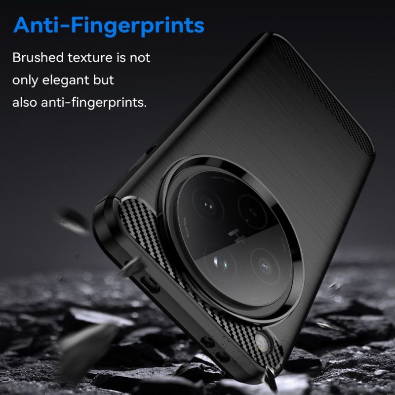 Cover Oppo Find X8 Kulfiberbørstet