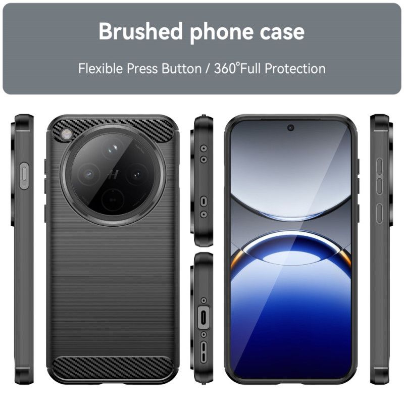 Cover Oppo Find X8 Kulfiberbørstet