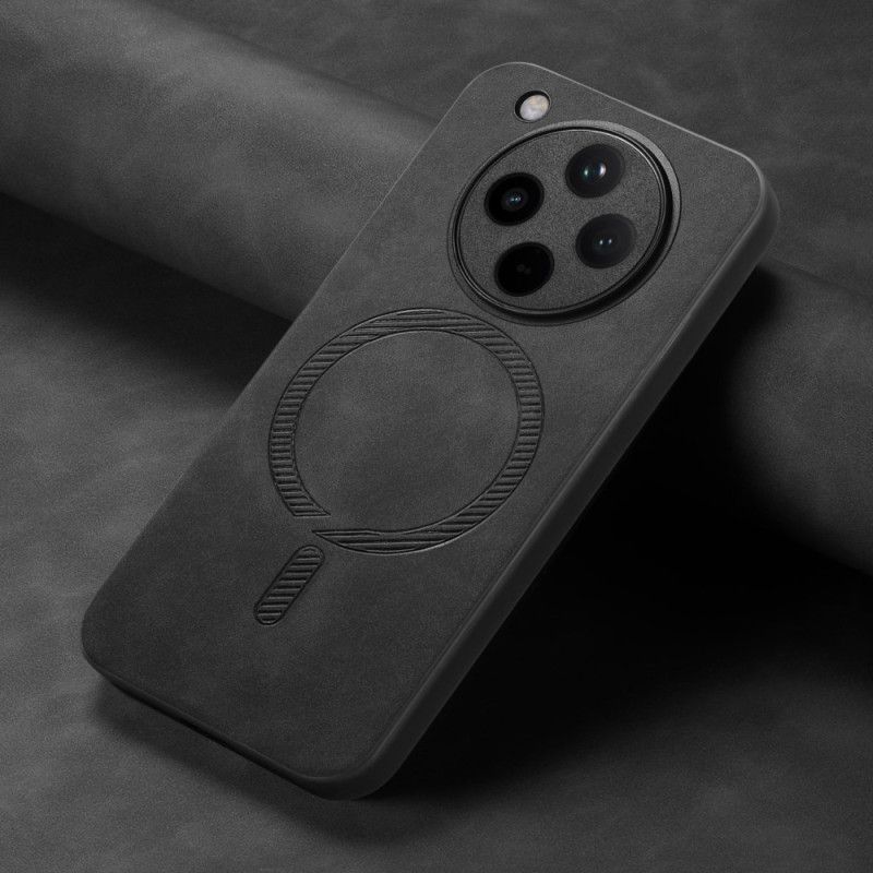 Cover Oppo Find X8 Magsafe Kompatibel Lædereffekt