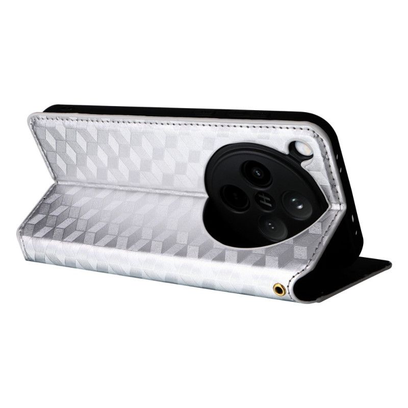 Flip Cover Oppo Find X8 3d-diamanter