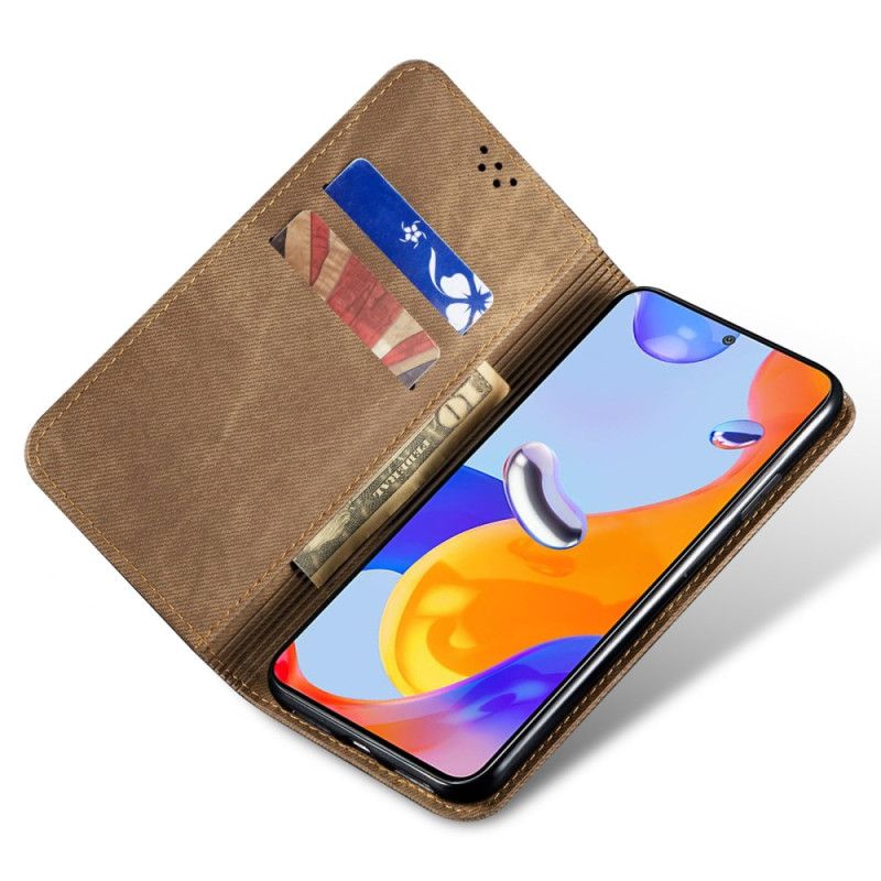 Flip Cover Oppo Find X8 Denimstof