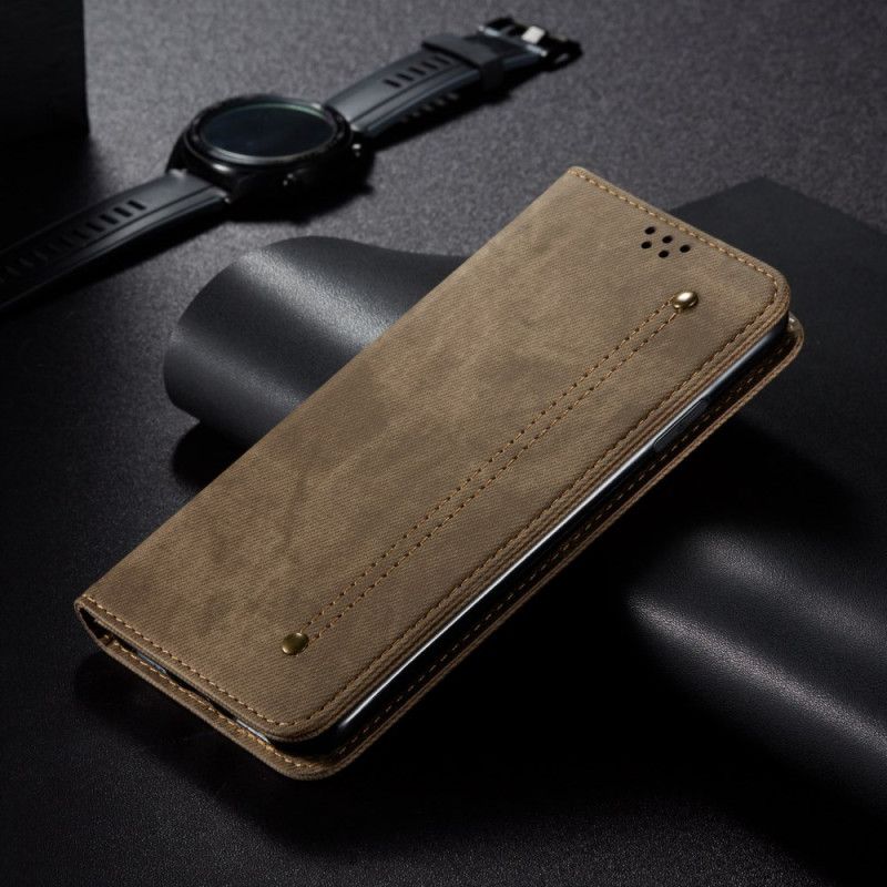 Flip Cover Oppo Find X8 Denimstof