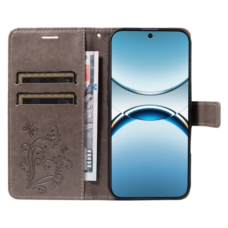 Flip Cover Oppo Find X8 Kæmpesommerfugle