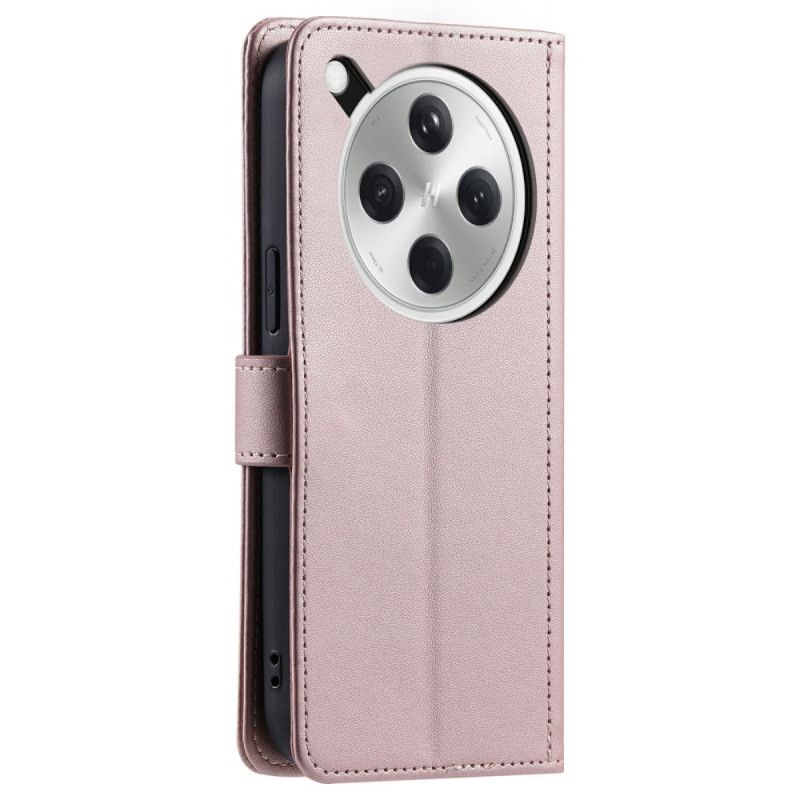 Flip Cover Oppo Find X8 Quiltet Med Rem Og Skulderrem