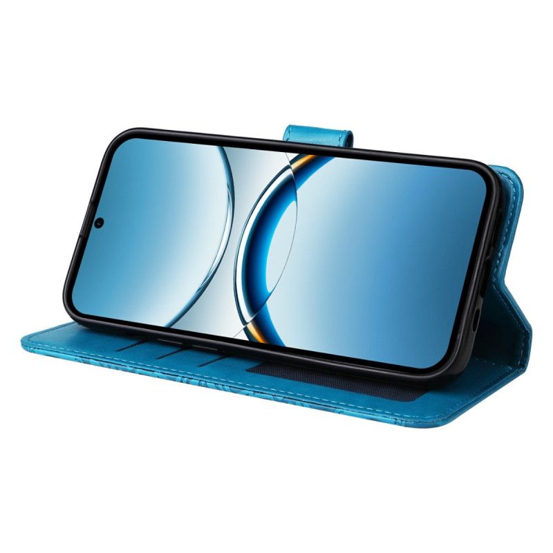 Flip Cover Oppo Find X8 Solsikkemønster