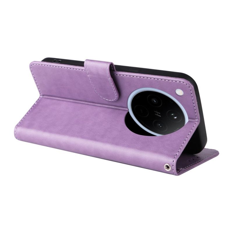 Flip Cover Til Oppo Find X8 Trykt Mønster