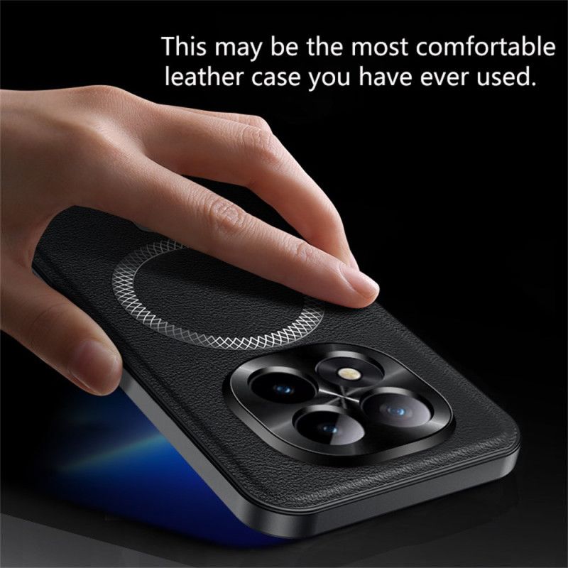 Cover Til Xiaomi Redmi Note 15 Pro Plus 5g Magnetisk Lædereffekt