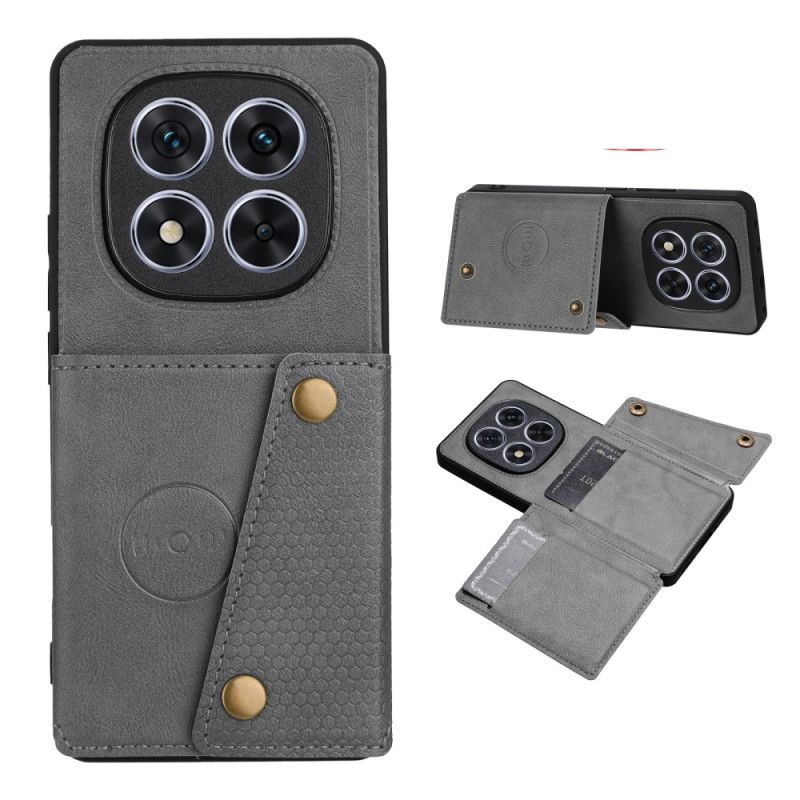 Cover Til Xiaomi Redmi Note 15 Pro Plus 5g Med Kortholder Og Stativ