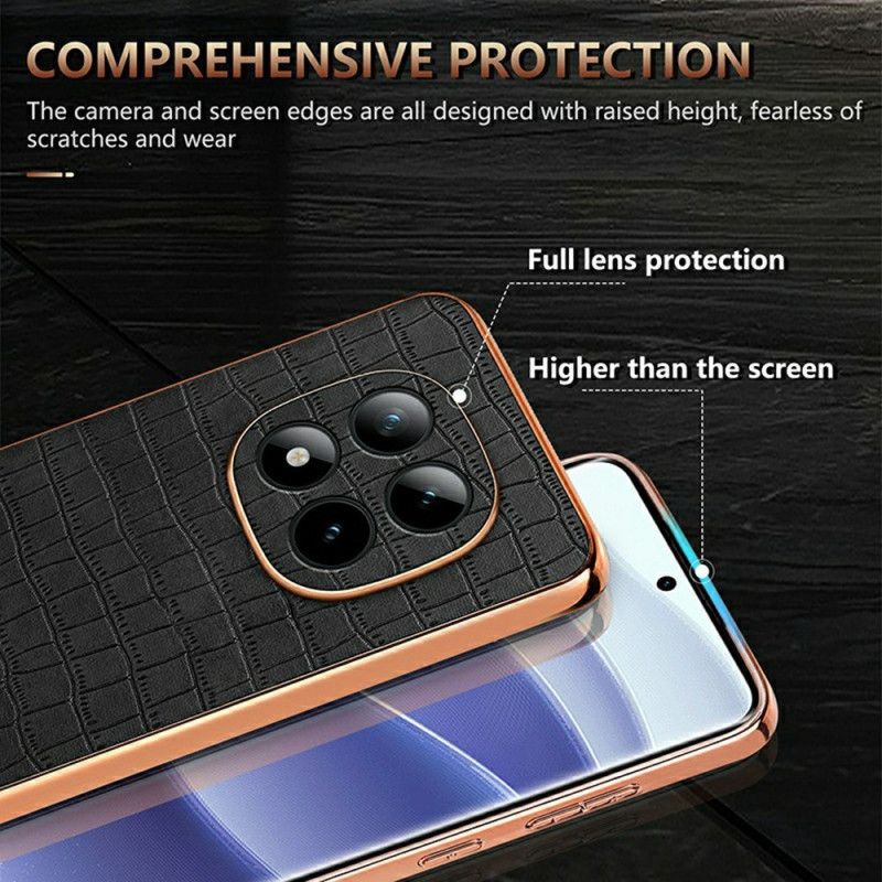 Cover Xiaomi Redmi Note 15 Pro Plus 5g Azns Krokodilletekstur