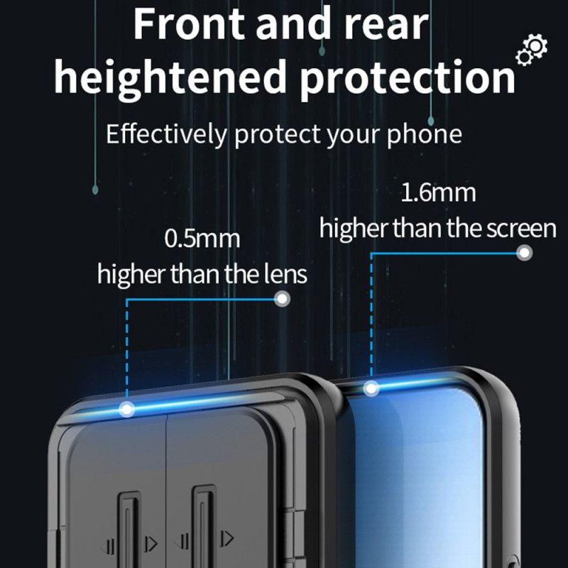 Cover Xiaomi Redmi Note 15 Pro Plus 5g Støtteben Og Objektivdæksel