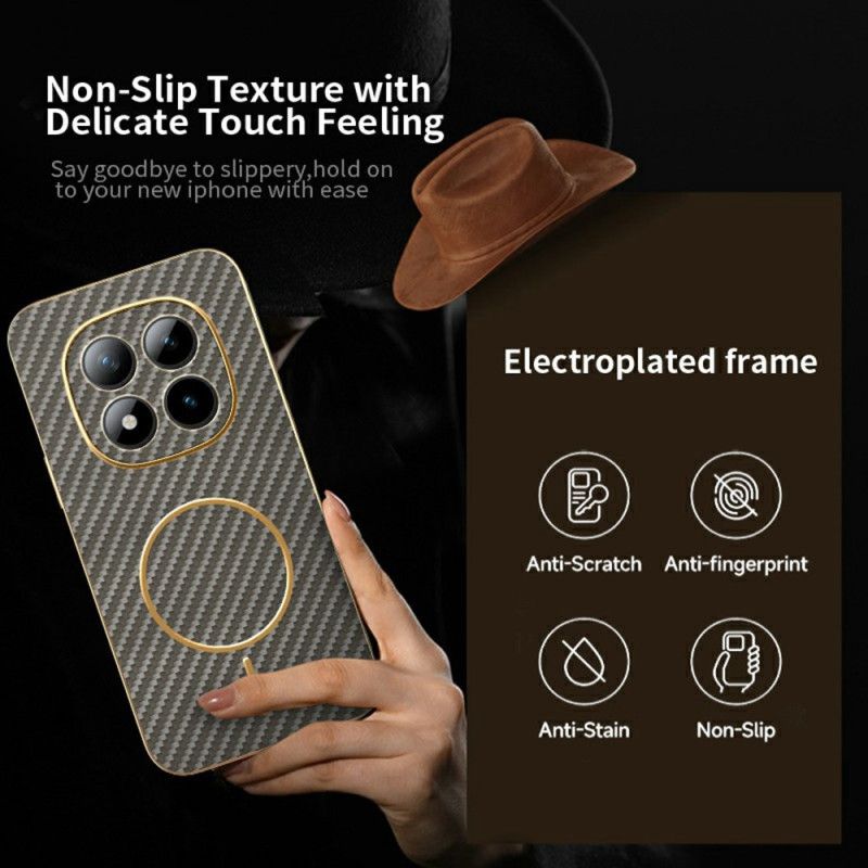 Cover Xiaomi Redmi Note 15 Pro Plus 5g Telefon Etui Kulfibertekstur