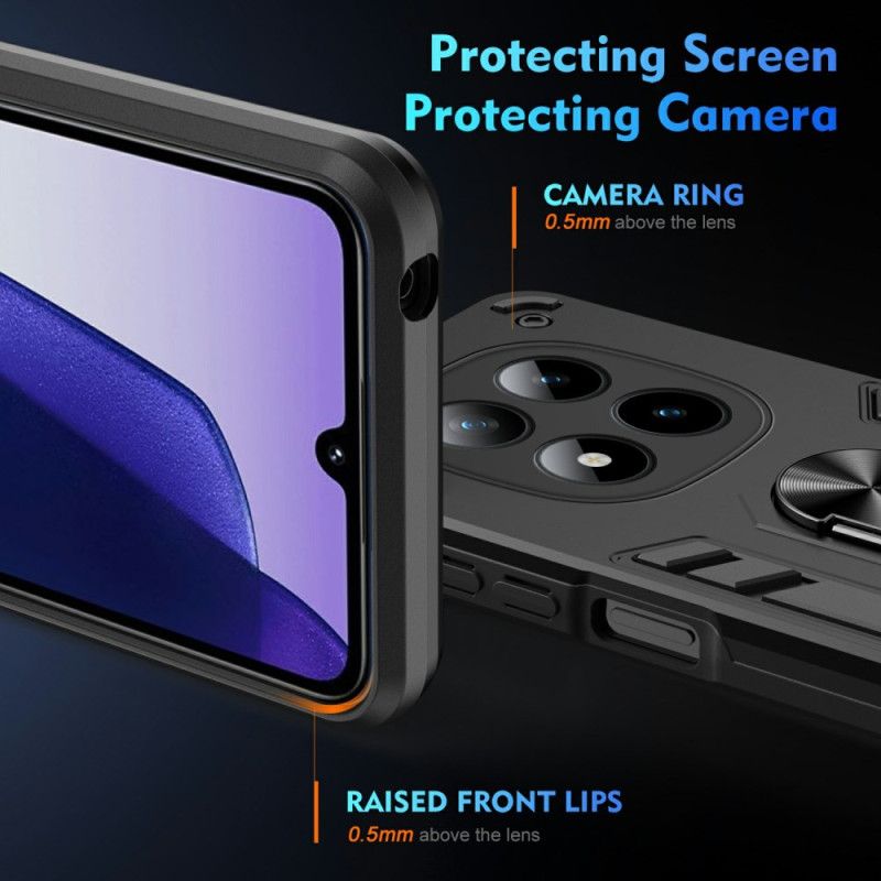 Cover Xiaomi Redmi Note 15 Pro Plus 5g Telefon Etui Ring Støtte Og Forstærket Beskyttelse