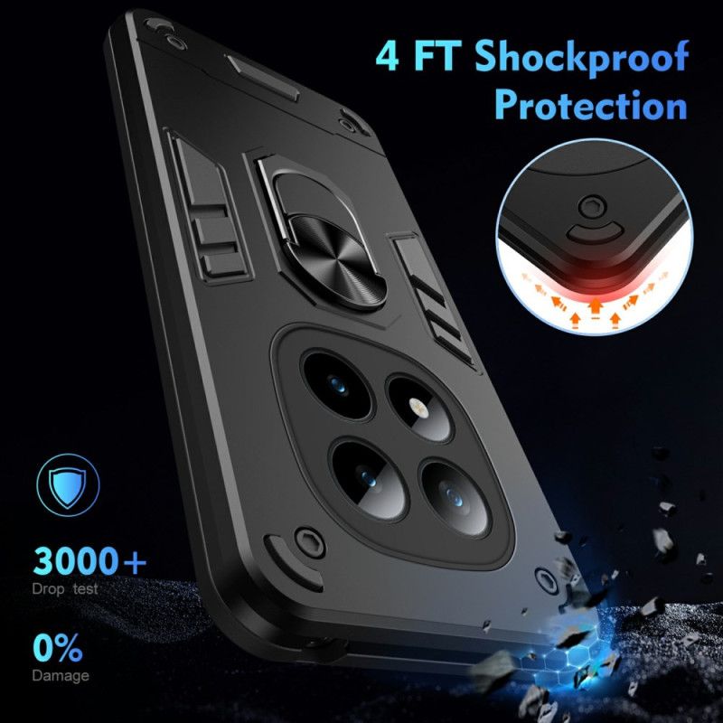 Cover Xiaomi Redmi Note 15 Pro Plus 5g Telefon Etui Ring Støtte Og Forstærket Beskyttelse