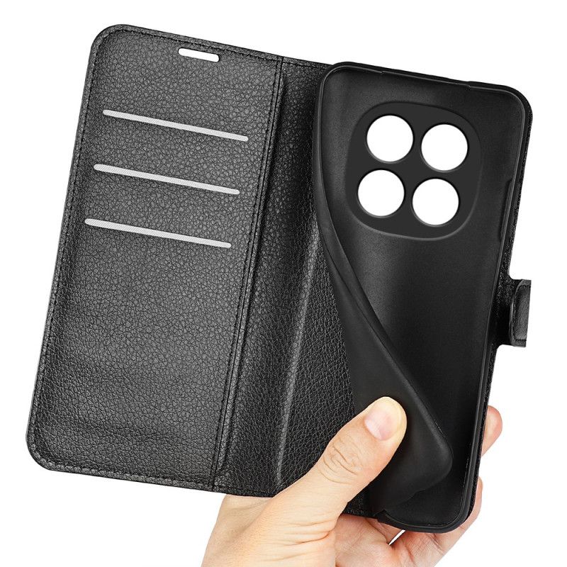 Flip Cover Til Xiaomi Redmi Note 15 Pro Plus 5g Litchi Kunstlæder