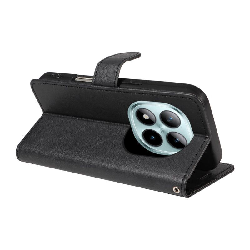 Flip Cover Til Xiaomi Redmi Note 15 Pro Plus 5g Monokrom