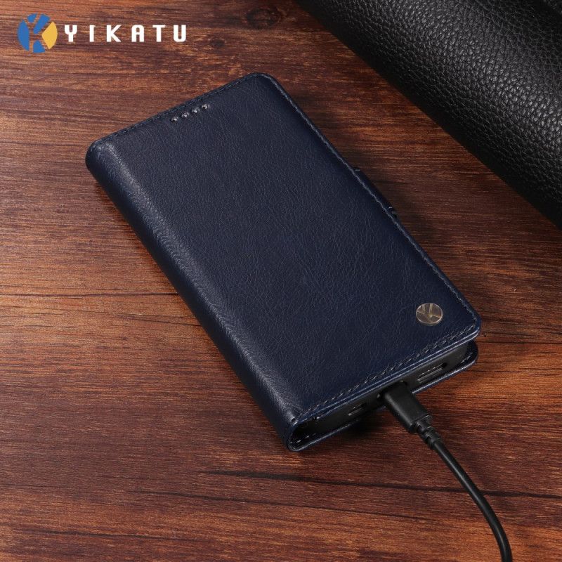 Flip Cover Til Xiaomi Redmi Note 15 Pro Plus 5g Vintage Yikatu