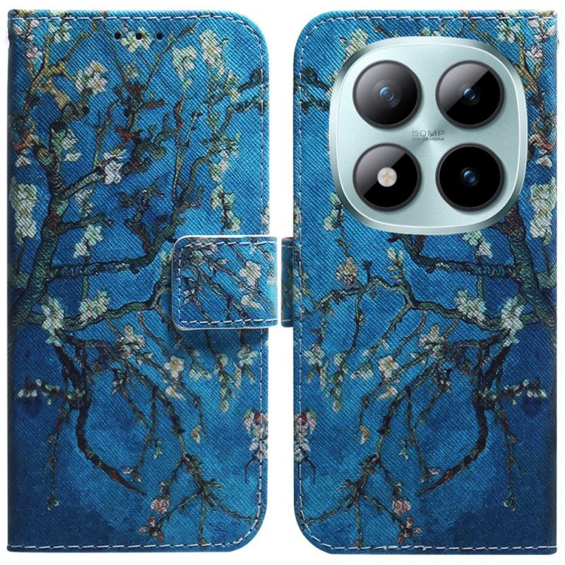 Flip Cover Xiaomi Redmi Note 15 Pro Plus 5g Abrikosblomster