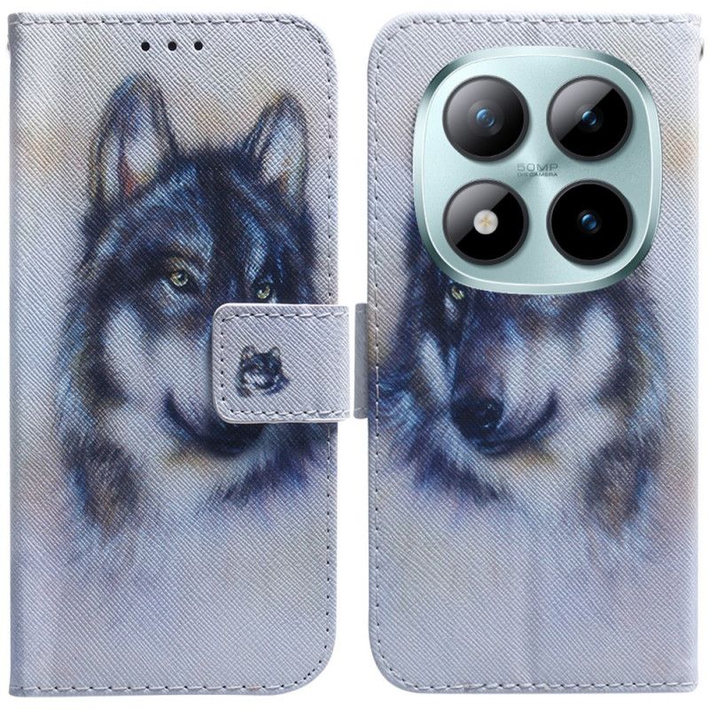 Flip Cover Xiaomi Redmi Note 15 Pro Plus 5g Akvarelulv