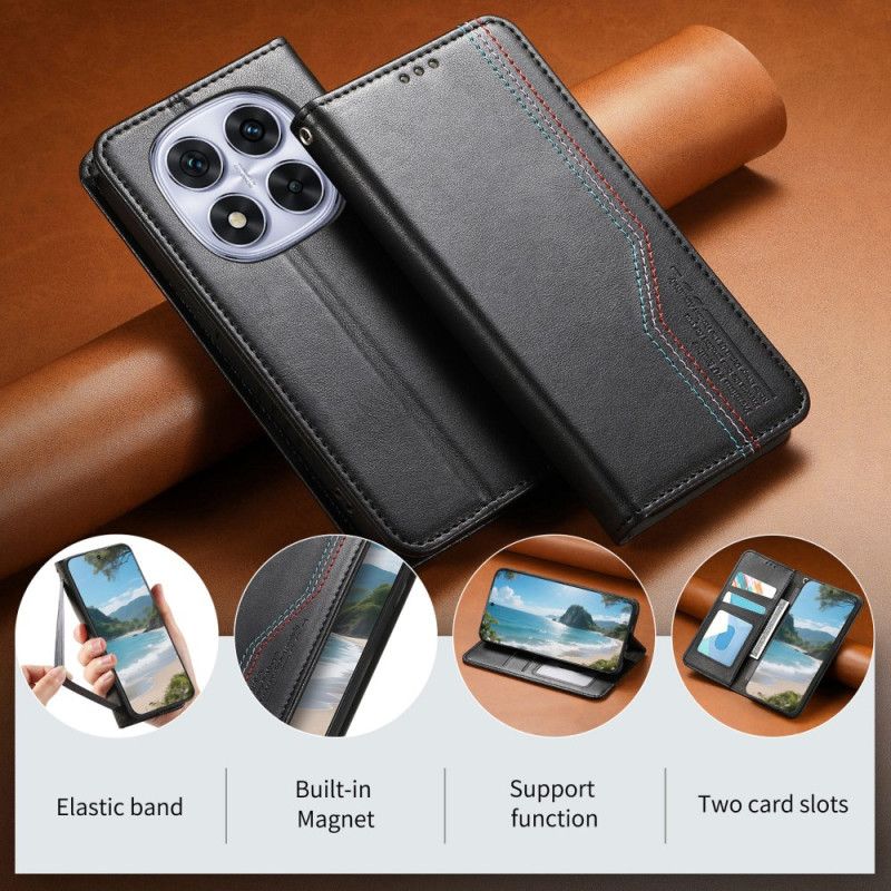 Flip Cover Xiaomi Redmi Note 15 Pro Plus 5g Elastisk Armbånd