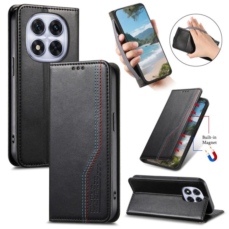 Flip Cover Xiaomi Redmi Note 15 Pro Plus 5g Elastisk Armbånd