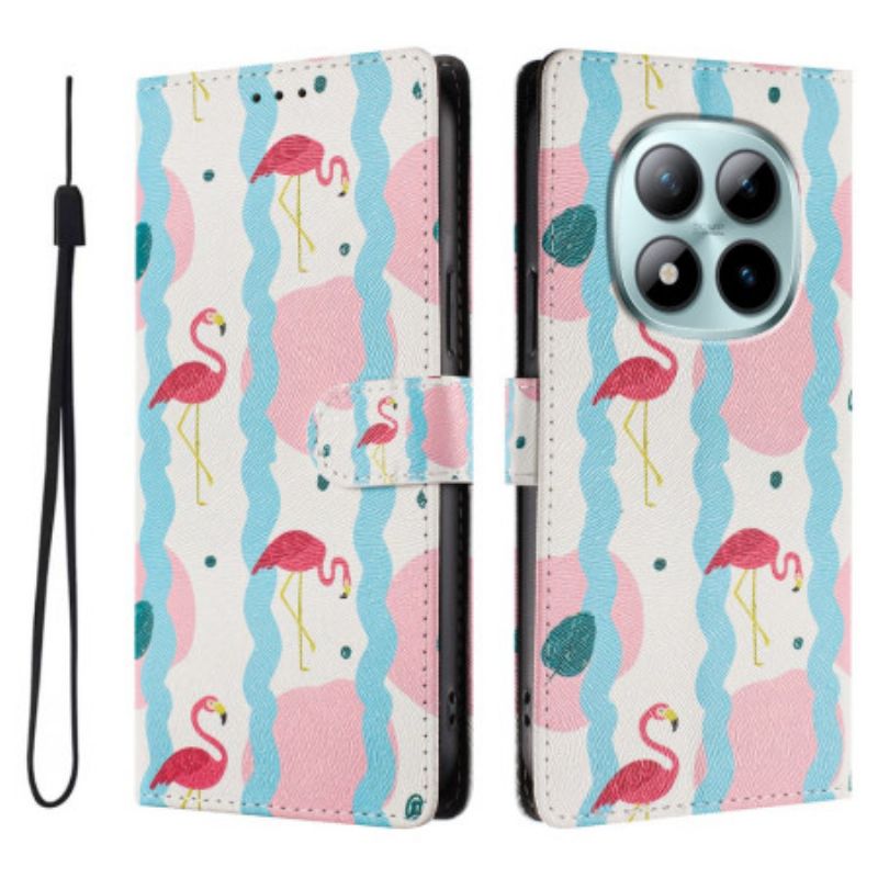 Flip Cover Xiaomi Redmi Note 15 Pro Plus 5g Flamingoer