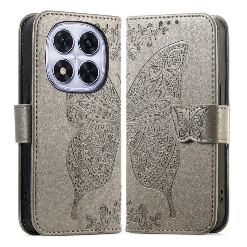 Flip Cover Xiaomi Redmi Note 15 Pro Plus 5g Grafisk Sommerfugl