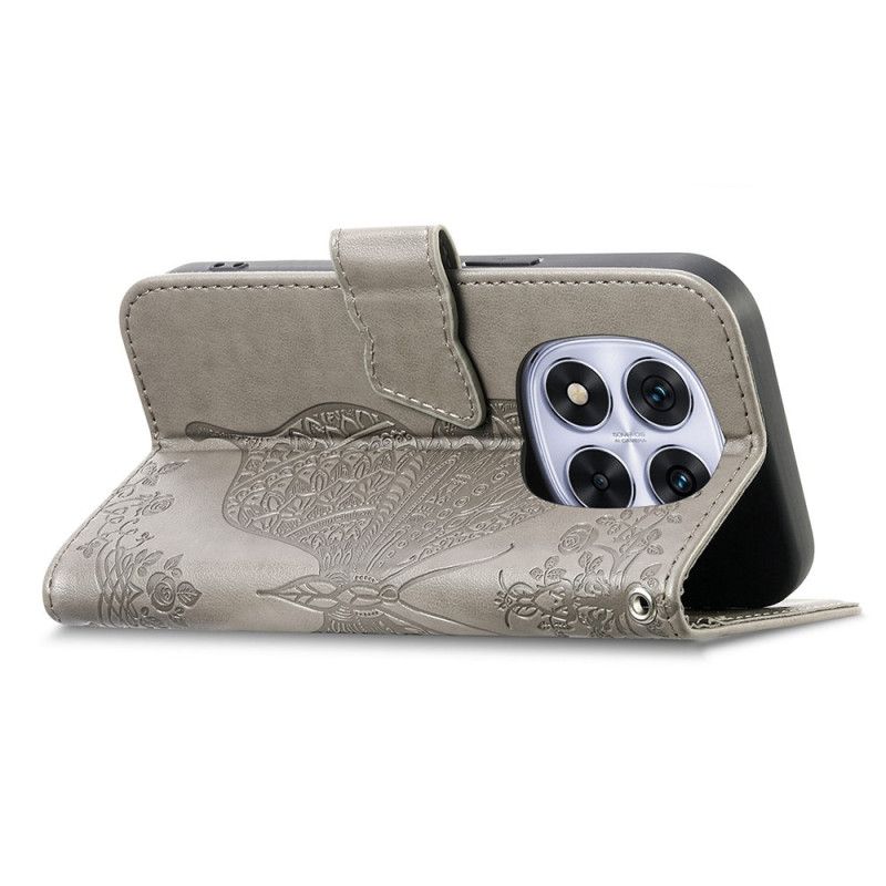 Flip Cover Xiaomi Redmi Note 15 Pro Plus 5g Grafisk Sommerfugl