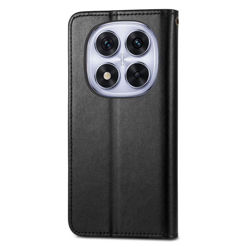 Flip Cover Xiaomi Redmi Note 15 Pro Plus 5g Guldlås