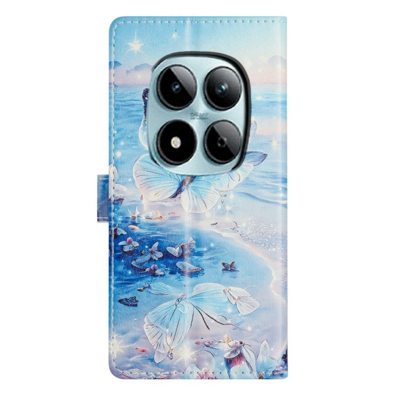 Flip Cover Xiaomi Redmi Note 15 Pro Plus 5g Havsommerfugl