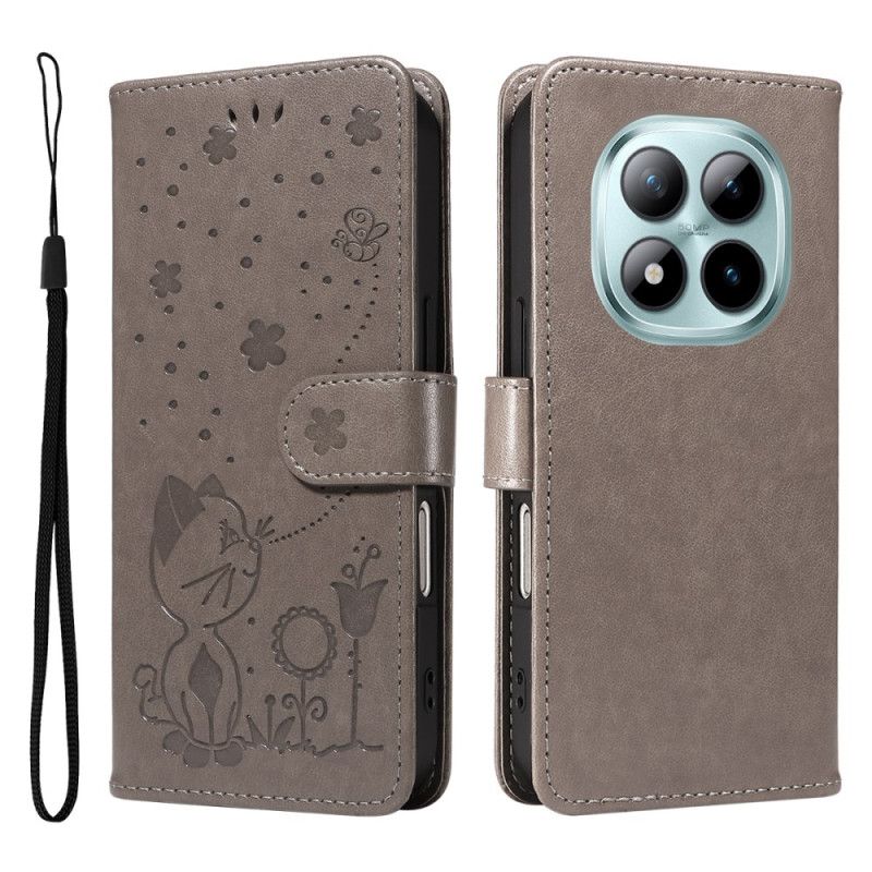 Flip Cover Xiaomi Redmi Note 15 Pro Plus 5g Kat- Og Bidesign