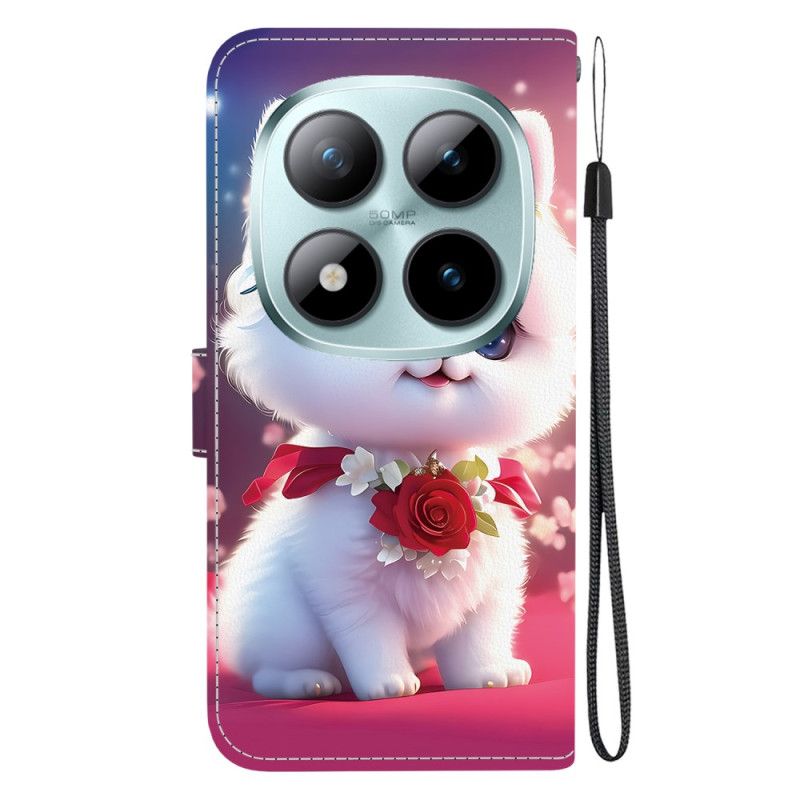 Flip Cover Xiaomi Redmi Note 15 Pro Plus 5g Kat Og Roser