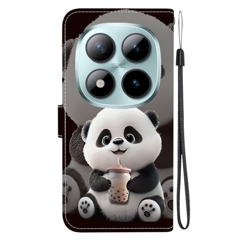 Flip Cover Xiaomi Redmi Note 15 Pro Plus 5g Mælkete-panda