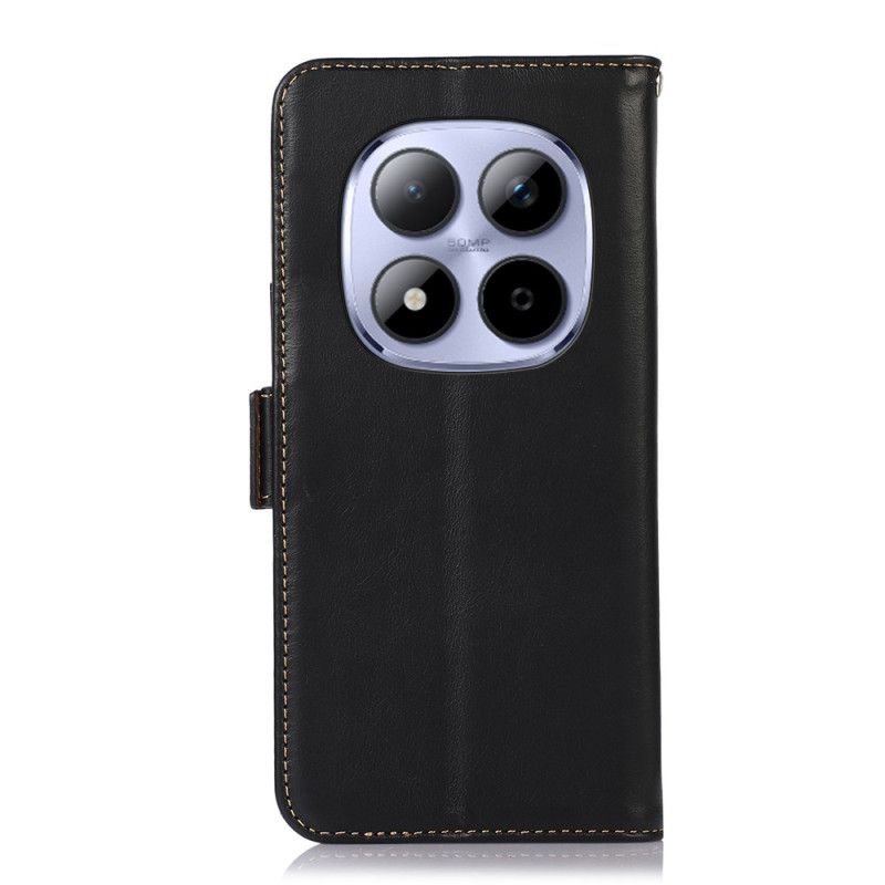 Læder Cover Xiaomi Redmi Note 15 Pro Plus 5g Ægte Læder