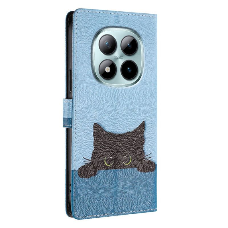 Læder Cover Xiaomi Redmi Note 15 Pro Plus 5g Lille Kat
