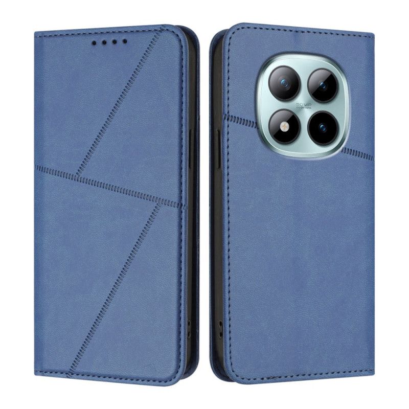 Læder Cover Xiaomi Redmi Note 15 Pro Plus 5g Linjer