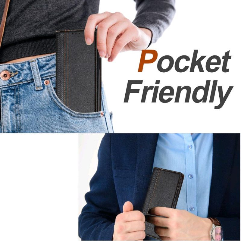 Læder Cover Xiaomi Redmi Note 15 Pro Plus 5g Telefon Etui Gittermønster