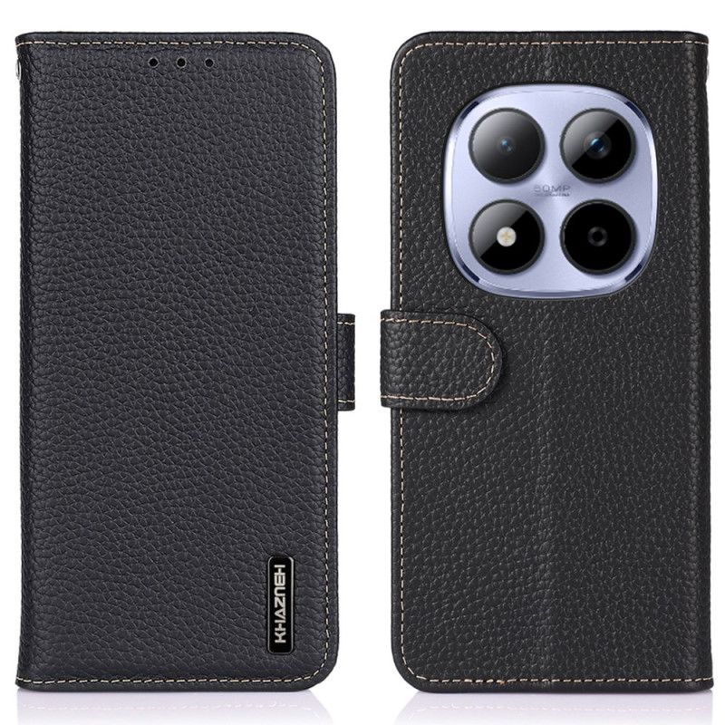 Læder Cover Xiaomi Redmi Note 15 Pro Plus 5g Telefon Etui Khazneh Ægte Læder